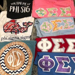 Phi sigma sigma shirts